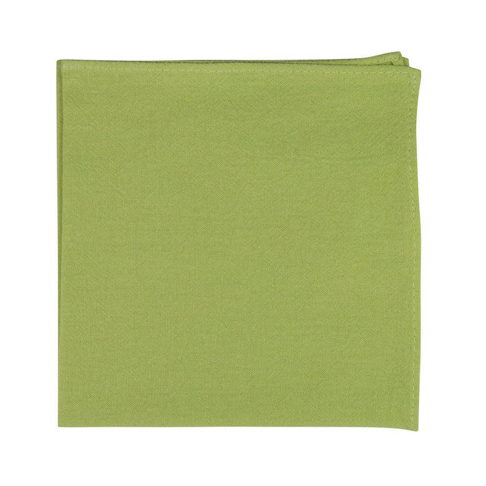 DAZI Pale Lime Pocket Square.