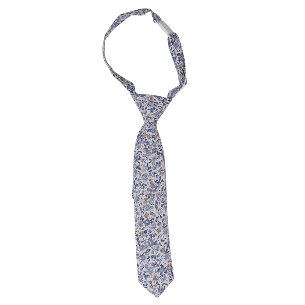 DAZI Scorpion Grass Boy Tie. Pre-Tied Necktie on adjustable neck strap with clasp.