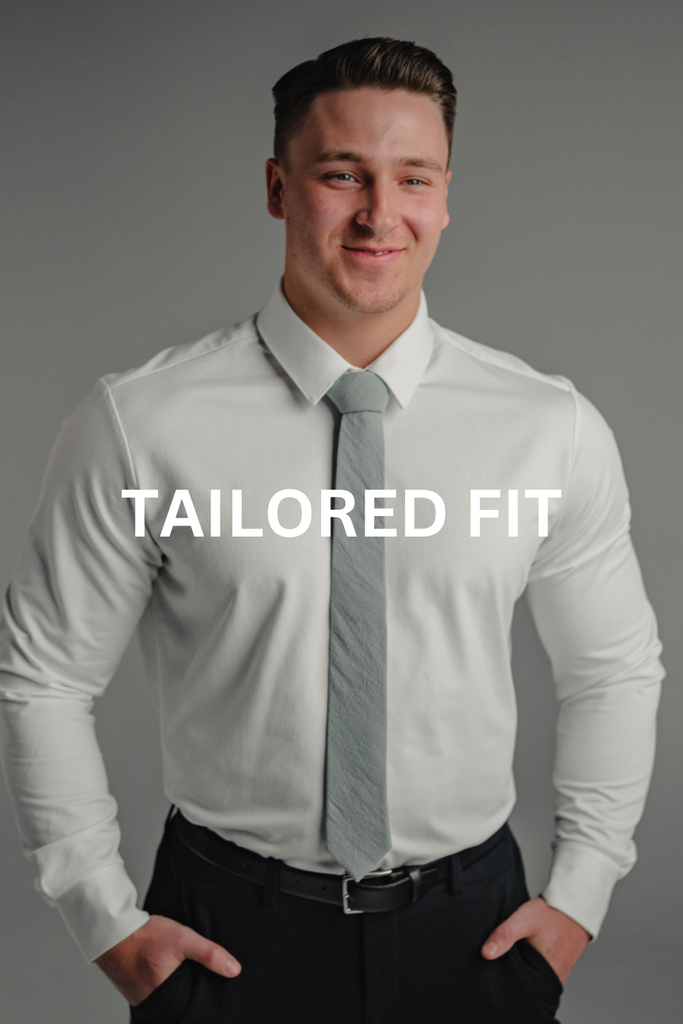 DAZI White Dress Shirt - Long Sleeve DAZI White Dress Shirt - Long Sleeve