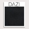 Solid Black Satin Fabric Swatch Sample. 3" x 4" fabric sample on cardstock.