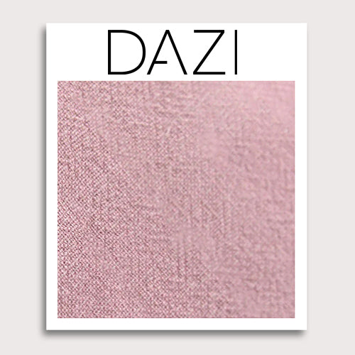 Blush Fabric Swatch Sample. 3" x 4" fabric sample on cardstock. Solid blush pink textured fabric.