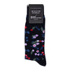 DAZI Dress Socks - Abyss Floral Dress Socks