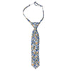 DAZI Alpine Blum Boys Tie. Pre-Tied Necktie on adjustable neck strap with clasp.