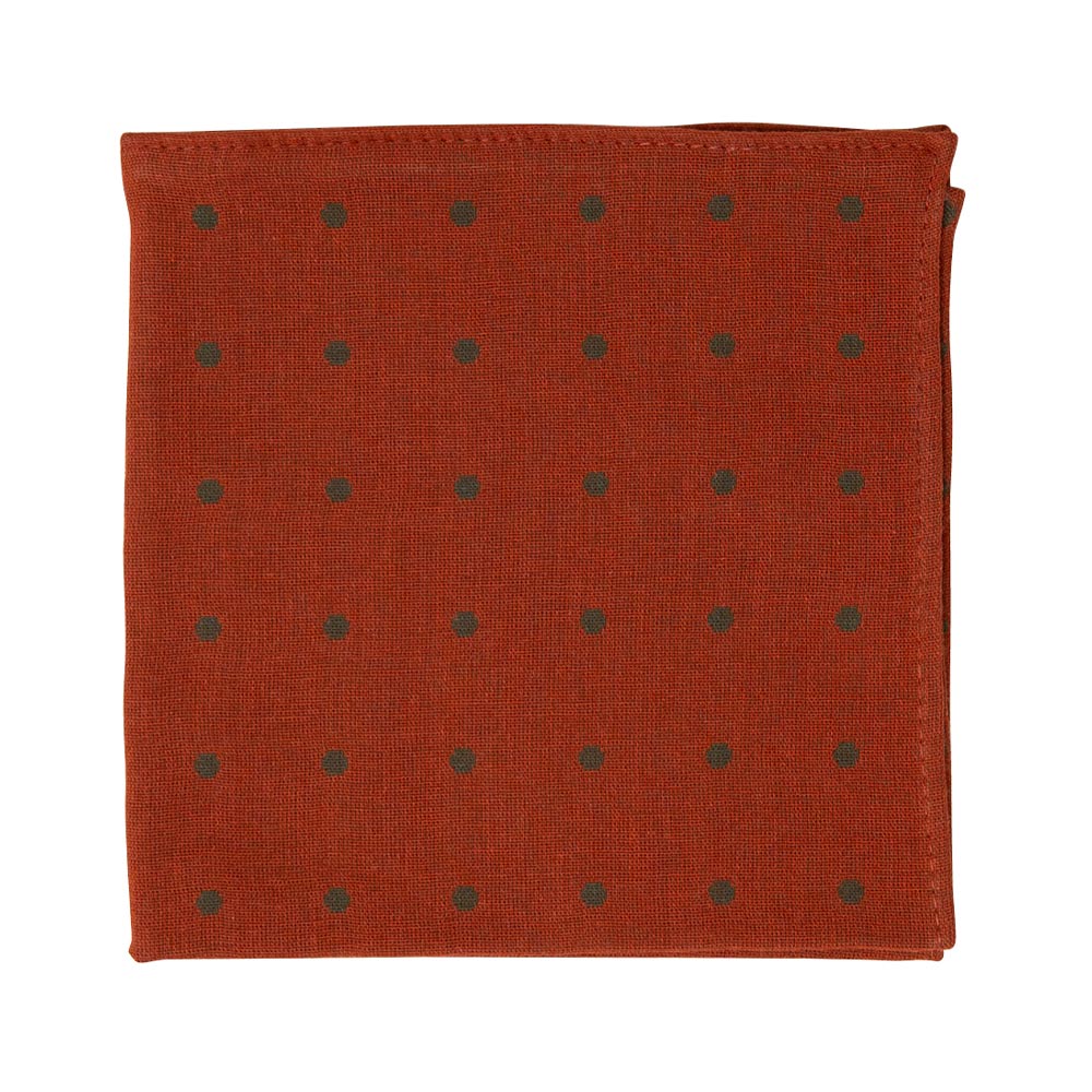 Autumn Dots Pocket Square