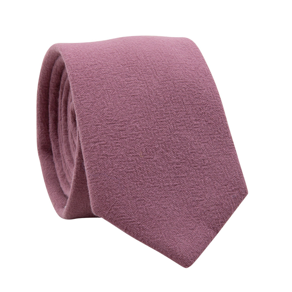 DAZI Dusty Rose Necktie.