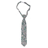 DAZI Hidden Garden Boy Tie. Pre-Tied Necktie on adjustable neck strap with clasp.