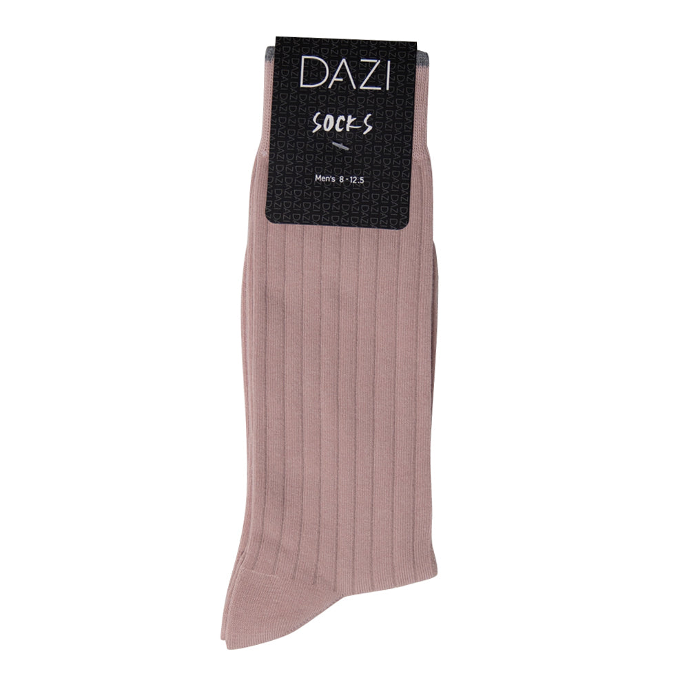 Mauve Ribbed Dress Socks Mauve Ribbed Dress Socks