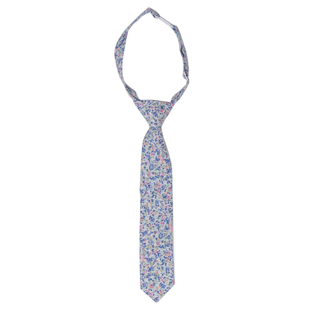 DAZI Misty Love Boy Tie. Pre-Tied Necktie on adjustable neck strap with clasp.