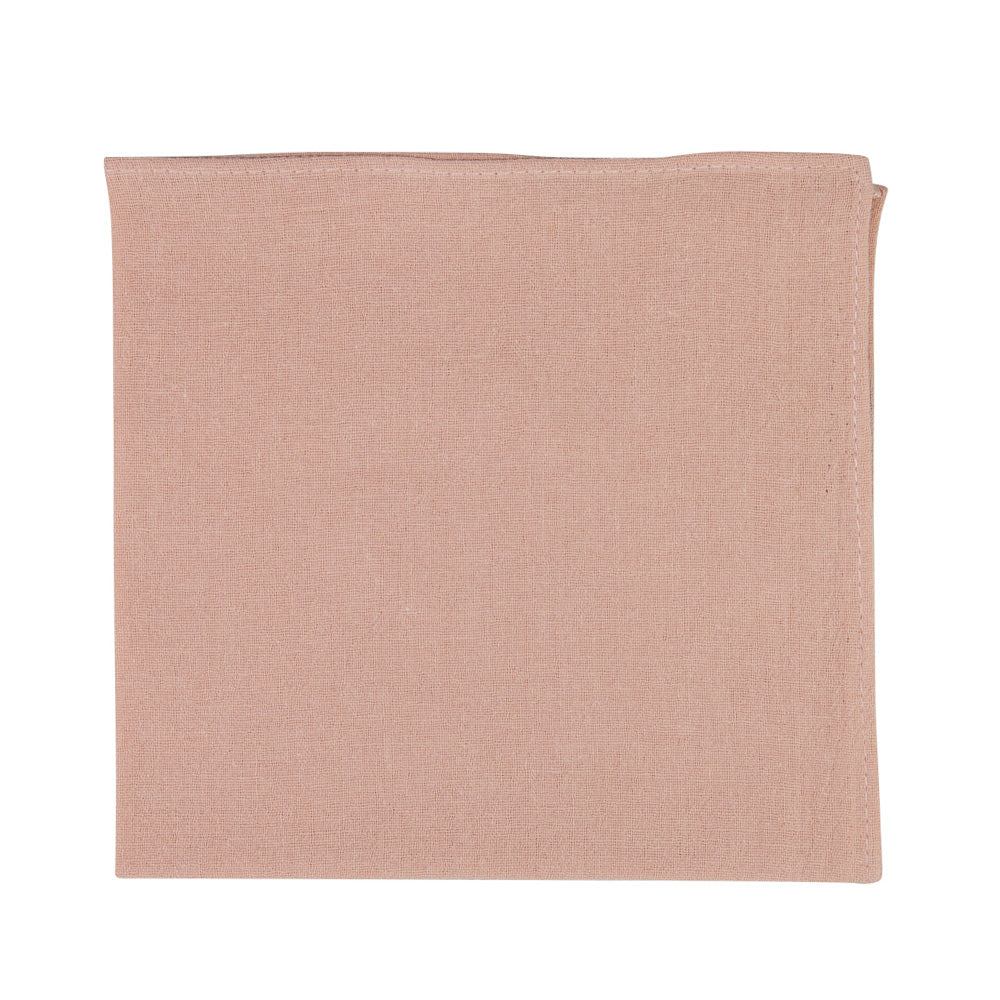DAZI Pale Pink Pocket Square.