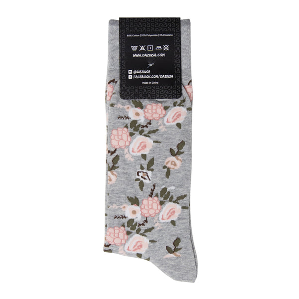 Quicksand Roses Dress Socks