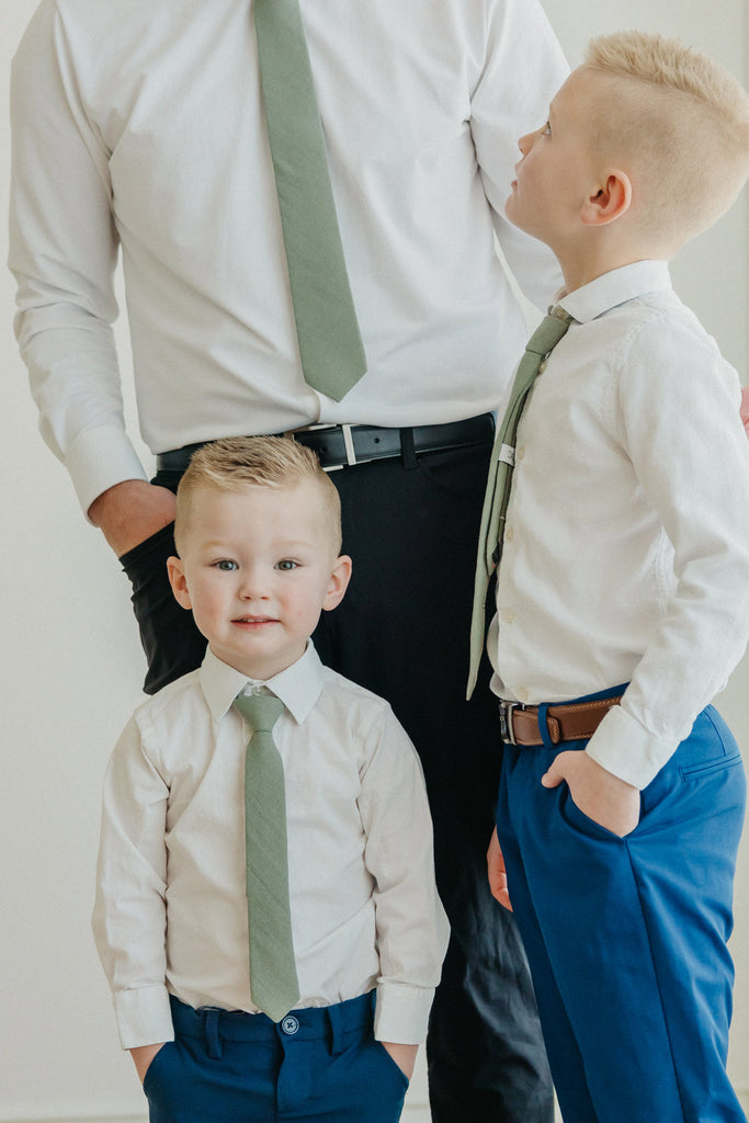 Sage Boys Tie