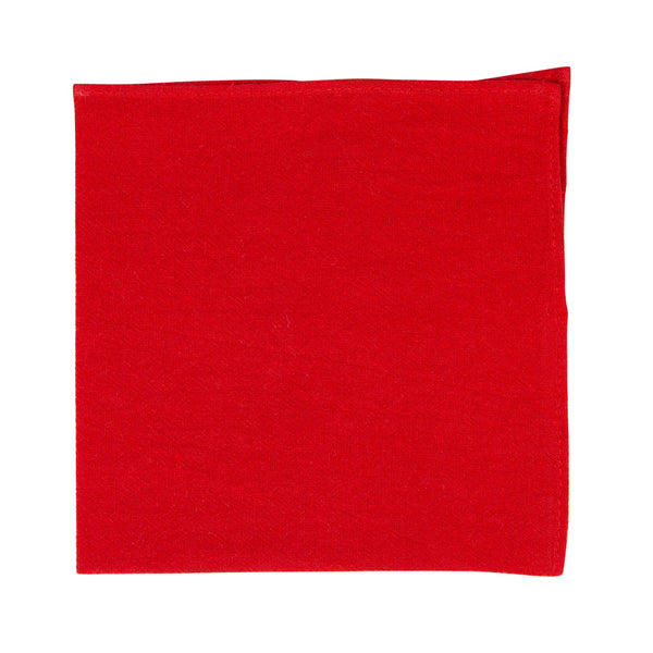 DAZI Scarlet Pocket Square
