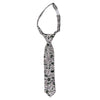 DAZI Silhouette Boy Tie. Pre-Tied Necktie on adjustable neck strap with clasp.