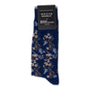 DAZI Dress Socks - Tiger Lily Floral Dress Socks