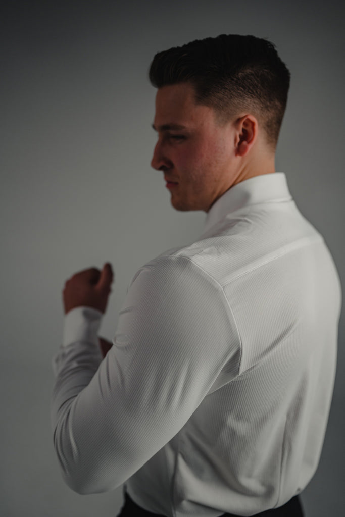 DAZI White Dress Shirt - Long Sleeve DAZI White Dress Shirt - Long Sleeve