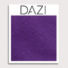 DAZI Grape Fabric Swatch Sample. 3" x 4" fabric sample on cardstock.