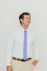 Solid Lavender Satin Tie