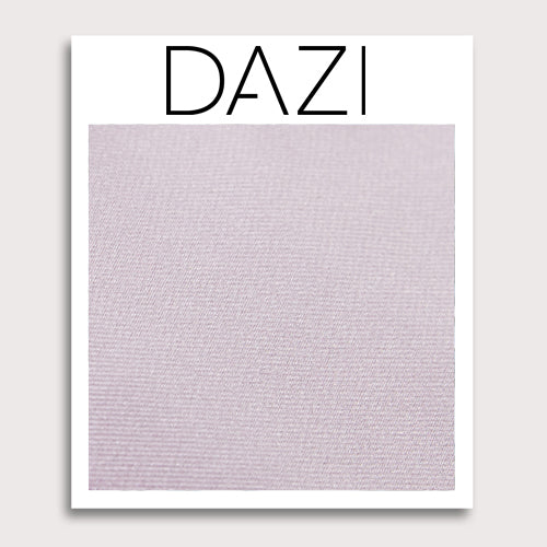 Solid Light Pink Satin Fabric Swatch Sample. 3" x 4" fabric sample on cardstock.