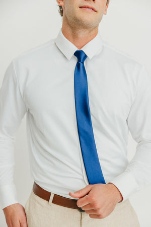Solid Navy Tie