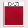Solid Red Satin Fabric Swatch Sample. 3" x 4" fabric sample on cardstock.