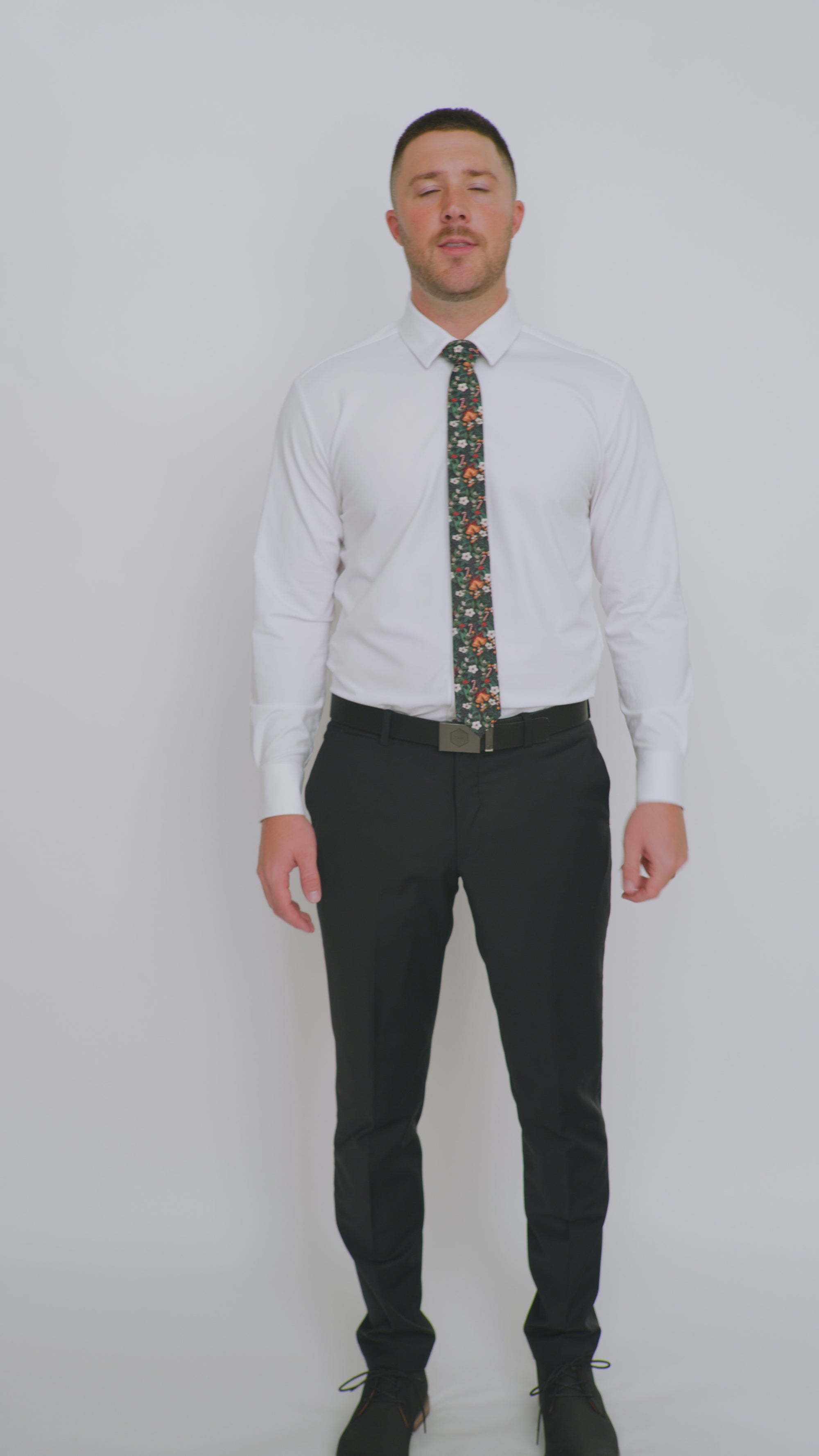 Dressing White Shirt Black Tie Gray Stock Photo 140733844 | Shutterstock
