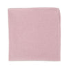 Blush Pocket Square. Solid blush pink textured fabric.
