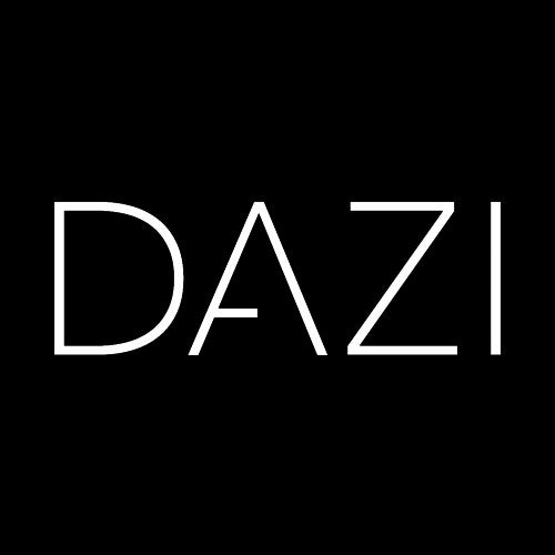 DAZI logo inside of black square. Image is used to represent electronic gift cards available for purchase.