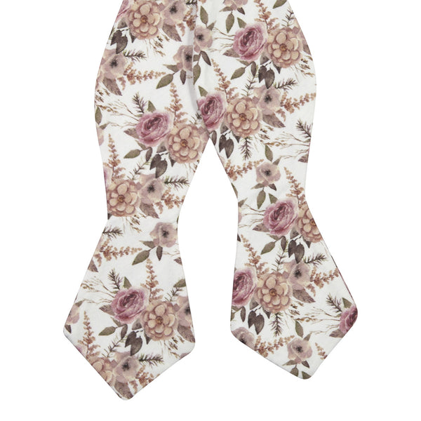 DAZI - Quicksand Roses - Floral Bow Tie