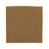 Timber Pocket Square. Solid brown/orange textured fabric.